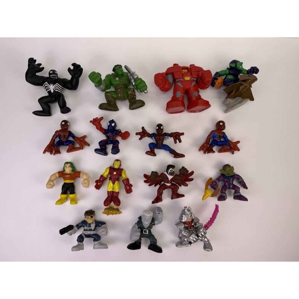 Marvel Super Hero Squad Action Figure Lot (15) – Doc Samson, Thombstone 2008